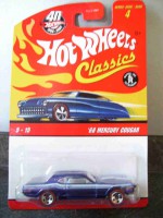 Hot Wheels 68 Mercury Cougar